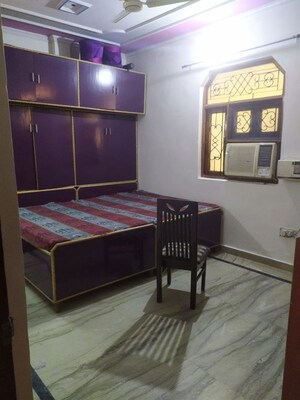 Bedroom in 2 BHK Builder Floor at Kailashpuri – for Sale