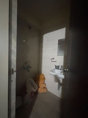 Bathroom in 1 BHK Apartment at Rosa Elite, Bhayandarpada – for Rent