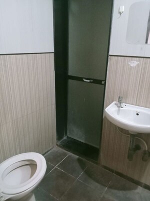 Bathroom in 2 BHK Apartment at Lalani Residency, Kavesar – for Rent