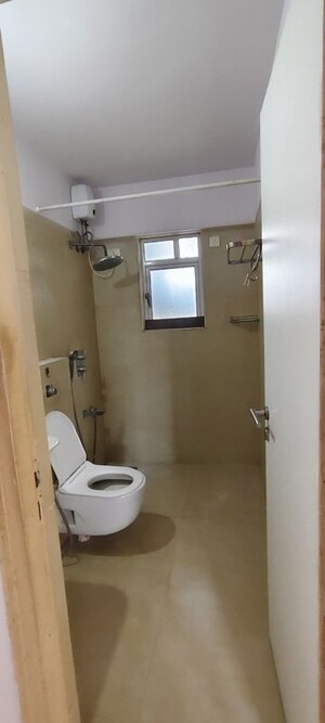 Bathroom in 2.5 BHK Apartment at Puranik Rumah Bali, Ghodbunder Road – for Rent