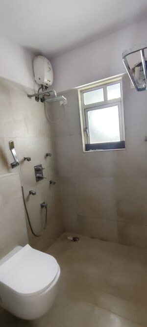 Bathroom in 2.5 BHK Apartment at Puranik Rumah Bali, Ghodbunder Road – for Rent