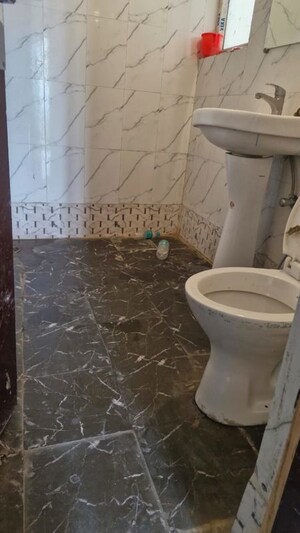Bathroom in 2 BHK Apartment at IEC White House, Pi Greater Noida – for Rent