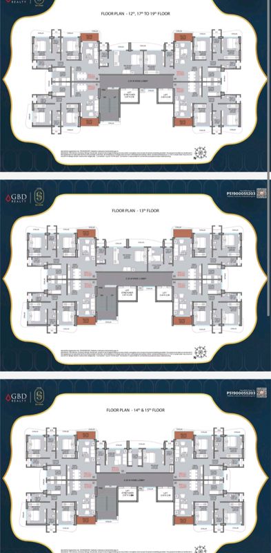 2 BHK 777 Sq.Ft. Builder Floor in GBD Ram Setu Bhavan