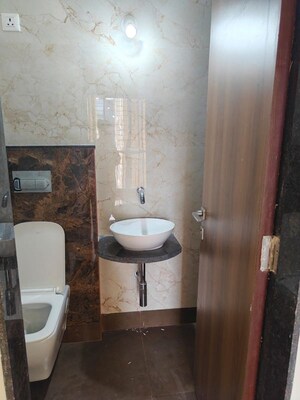Bathroom in 2 BHK Apartment at Bhagwati Elysia, Pushpak Nagar – for Rent
