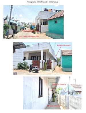  Independent House – Exterior View View at Suriyanallur - for Sale