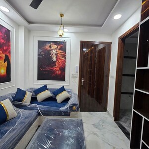 Living Room in 2.5 BHK Builder Floor at Uttam Nagar – for Sale
