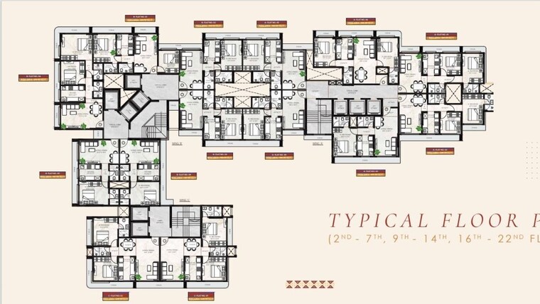 Floor Plan, andheri west 1 Bedroom 457 Sq.Ft. Apartment In Andheri West Mumbai 10476254