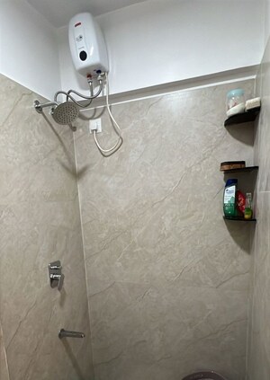 Bathroom in 1 BHK Apartment at Lotus Signature, Andheri West – for Rent