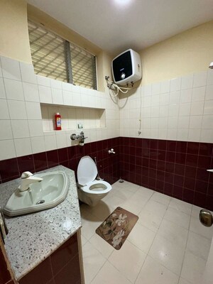 Bathroom in 4 BHK Independent House at High Grounds – for Rent
