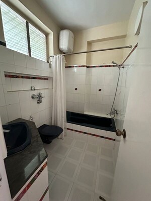Bathroom in 4 BHK Independent House at High Grounds – for Rent