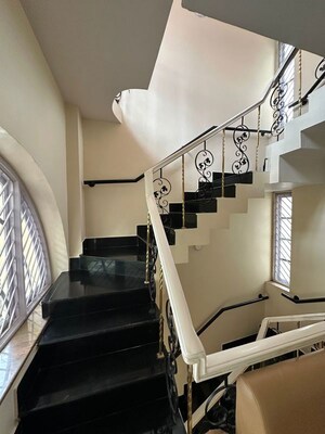 Staircase in 4 BHK Independent House at High Grounds – for Rent