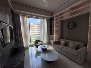 Living Room in 4 BHK Apartment at Rustomjee Crown, Prabhadevi – for Rent