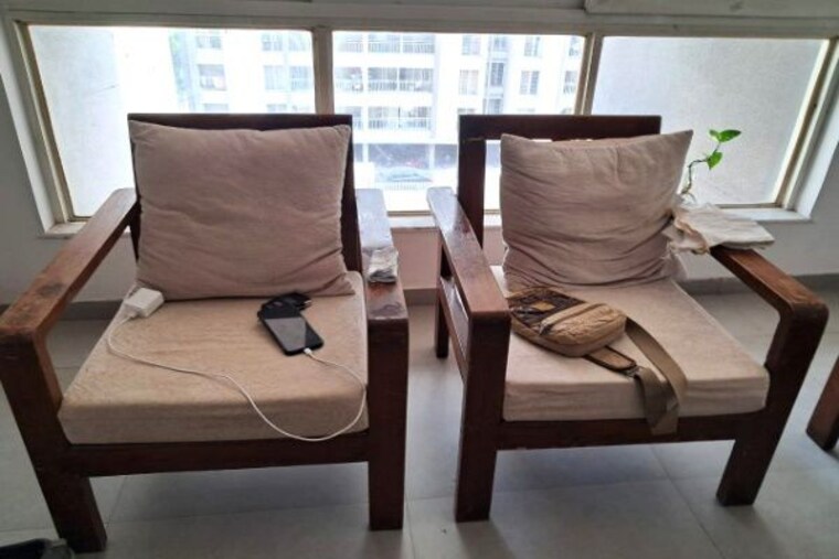 Living Room, florida-river-bank 1 Bedroom 610 Sq.Ft. Apartment In Mundhwa Pune 10483887