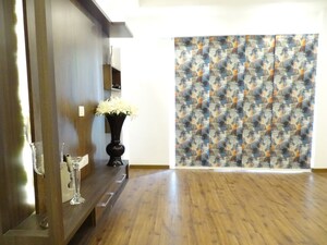Living Room in 3 BHK Apartment at Unitech South City II, Sector 50 – for Rent