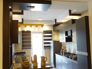 Kitchen in 3 BHK Apartment at Unitech South City II, Sector 50 – for Rent
