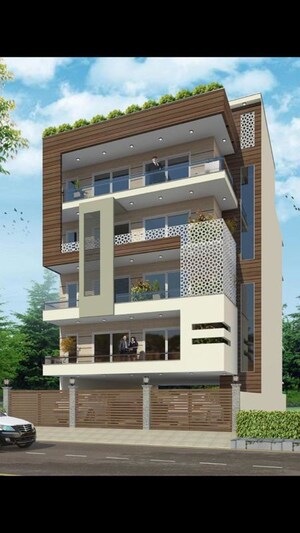 3 BHK Apartment – Exterior View View at Unitech South City II, Sector 50 - for Rent