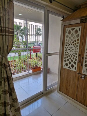 Balcony in 3 BHK Apartment at Puravankara Purva Westend, Kudlu Gate – for Rent