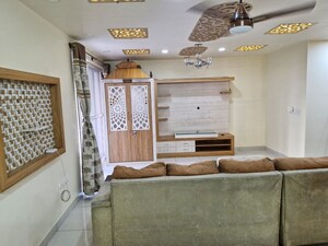 Living Room in 3 BHK Apartment at Puravankara Purva Westend, Kudlu Gate – for Rent