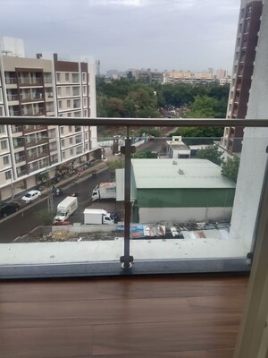 Balcony in 2.5 BHK Apartment at Tirupati Regalia Phase 2, Vishrantwadi – for Rent