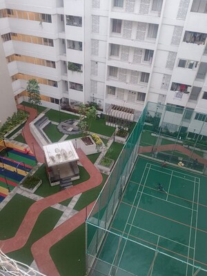 Balcony in 2.5 BHK Apartment at Tirupati Regalia Phase 2, Vishrantwadi – for Rent