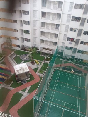 Balcony in 2.5 BHK Apartment at Tirupati Regalia Phase 2, Vishrantwadi – for Rent