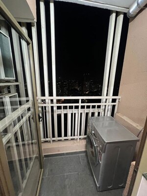Balcony in 3 BHK Apartment at Birla Vanya, Kalyan West – for Rent