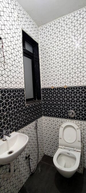 Bathroom in 2 BHK Apartment at Sainath Om Raja, Bhandup West – for Rent