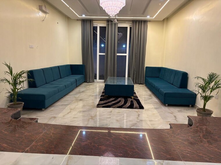 Living Room, omaxe-the-palace 3 Bedroom 3050 Sq.Ft. Apartment In Gomti Nagar Lucknow 10484003