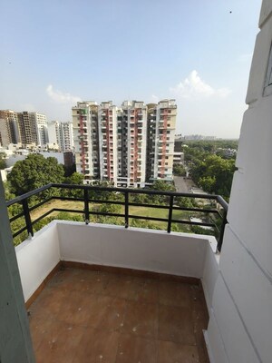 Balcony in 3 BHK Apartment at BBD Green City, Gomti Nagar – for Rent