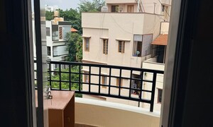 Balcony in 3 BHK Apartment at Kasturi Nagar – for Rent