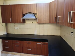 Kitchen in 2 BHK Builder Floor at Unitech Arcadia, South City 2 – for Rent