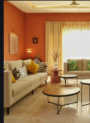 Living Room in 4 BHK Villa at Nirvana Country Birch Court, Sector 50 – for Rent