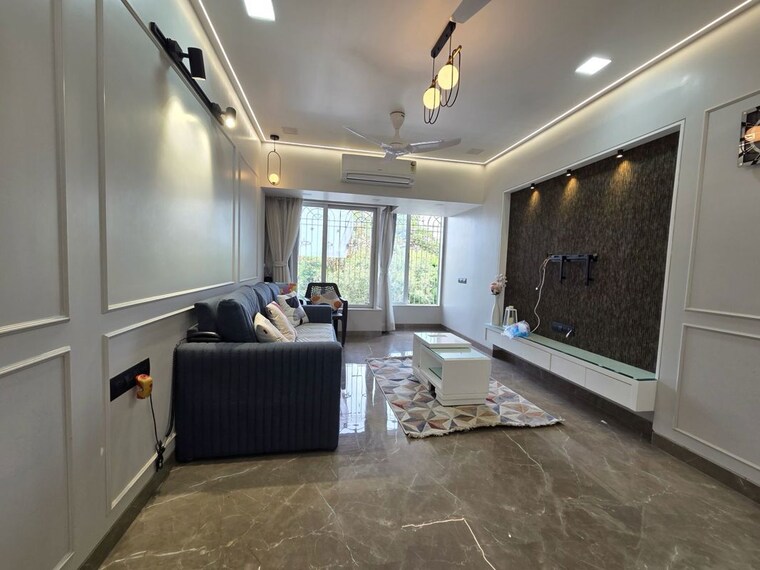 Living Room, nahars-everest 1 Bedroom 550 Sq.Ft. Apartment In Versova Mumbai 10484120