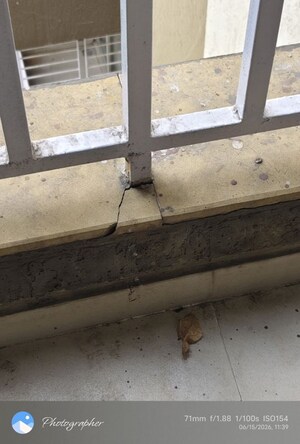 Balcony in 1 BHK Builder Floor at Dombivli East – for Rent