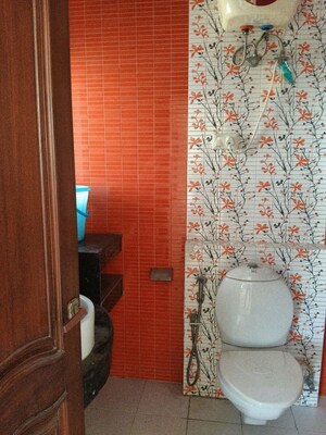 Bathroom in 2 BHK Builder Floor at Sector 10a – for Rent
