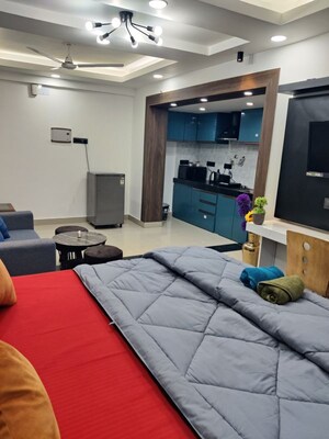 Team Area in 1 RK Apartment at Logix Blossom Zest, Sector 143 – for Rent