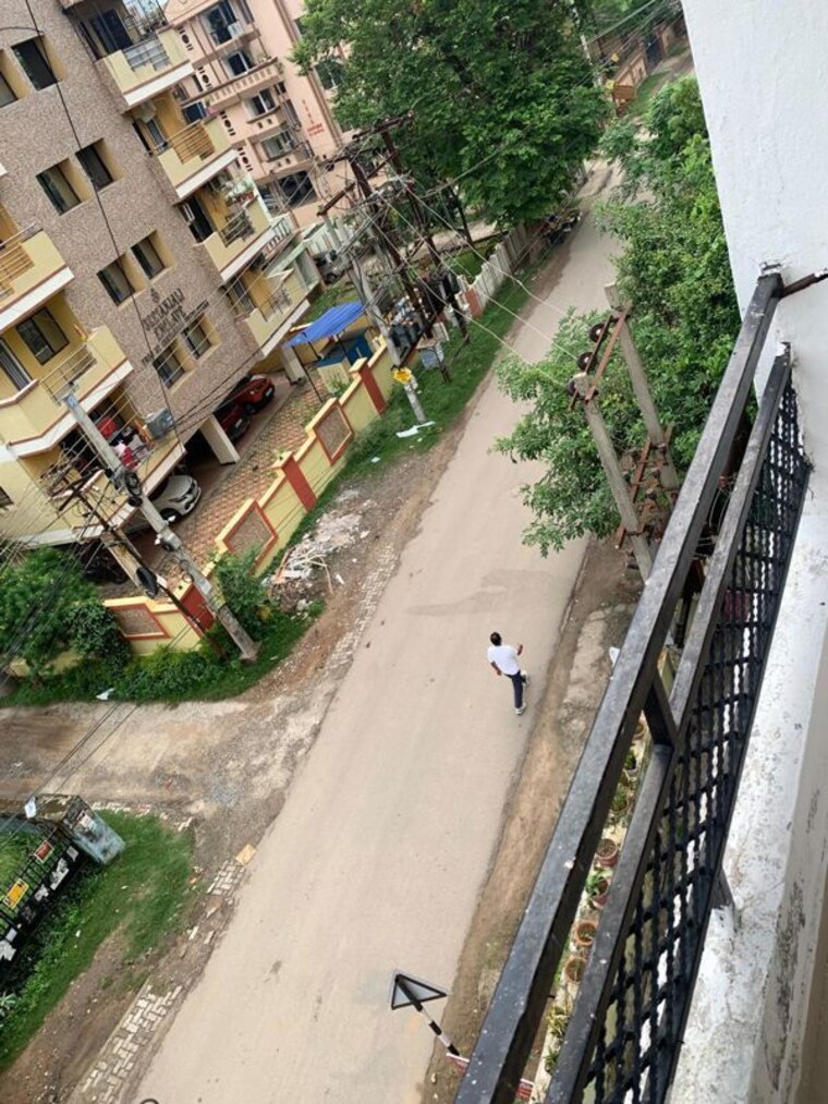 Balcony, morabadi 3 Bedroom 1200 Sq.Ft. Apartment In Morabadi Ranchi 10484305