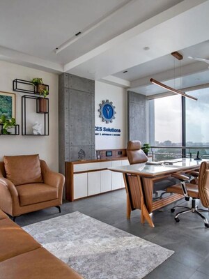 Living Room in 5 BHK Independent House at Sector 12 – for Sale