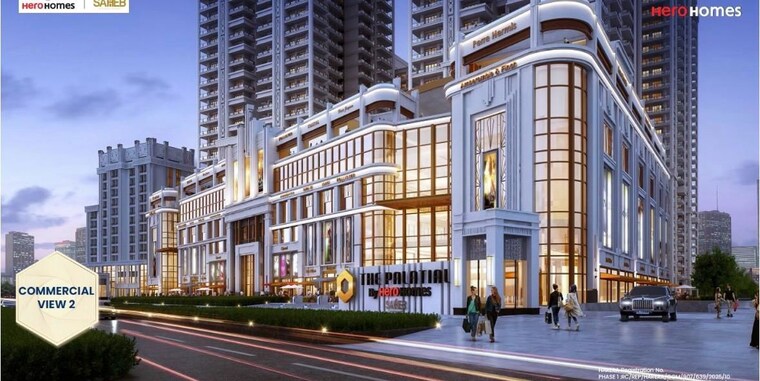Exterior View, hero-homes-palatial 3 Bedroom 1500 Sq.Ft. Apartment In Sector 104 Gurgaon 10484346