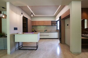 Kitchen in 3 BHK Apartment at Ellisbridge – for Sale
