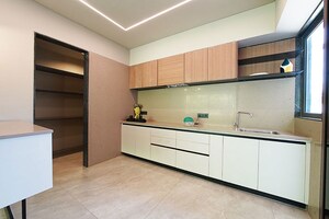 Kitchen in 3 BHK Apartment at Ellisbridge – for Sale