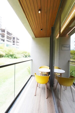 Balcony in 3 BHK Apartment at Ellisbridge – for Sale