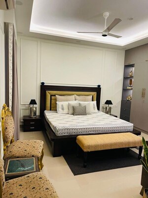 Bedroom in 3 BHK Apartment at Mantri Webcity, Hennur – for Rent