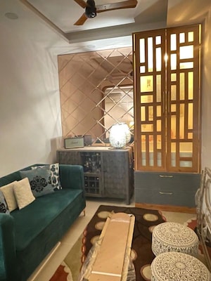 Living Room in 3 BHK Apartment at Mantri Webcity, Hennur – for Rent