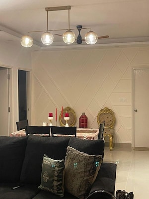 Living Room in 3 BHK Apartment at Mantri Webcity, Hennur – for Rent