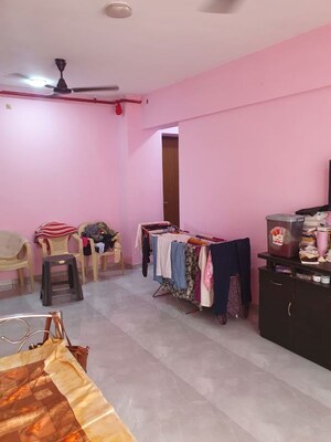 Living Room in 1 BHK Apartment at Earth Vintage, Dadar West – for Rent