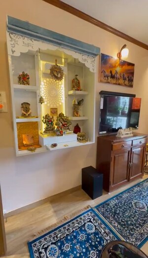 Furnished Amenities in 1 BHK Apartment at Puranik Aarambh, Ghodbunder Road – for Rent