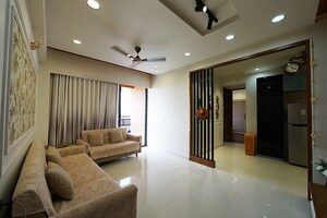 Living Room in 2 BHK Apartment at Ellisbridge – for Sale