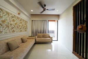 Living Room in 2 BHK Apartment at Ellisbridge – for Sale
