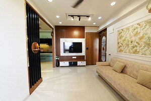 Living Room in 2 BHK Apartment at Ellisbridge – for Sale